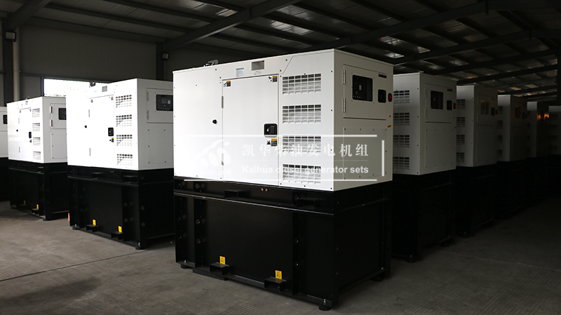 出口新加坡三十臺10kw定制靜音發電機組成功出廠